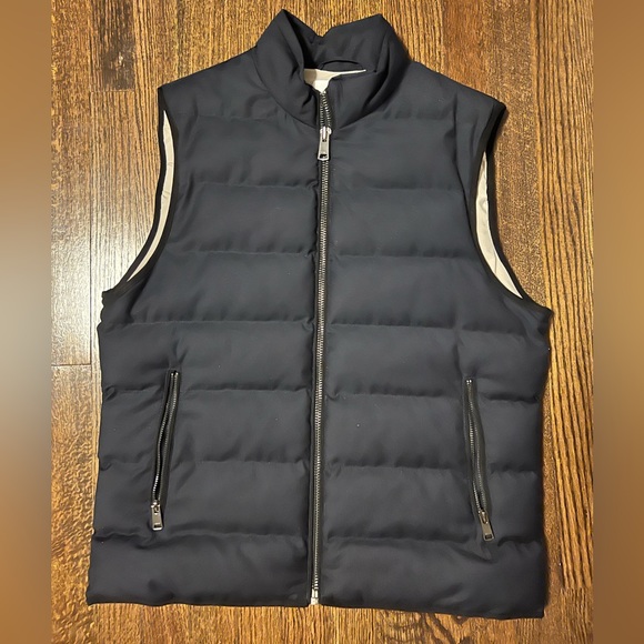 Men’s Reiss Navy Vest - Size Medium - Picture 1 of 2
